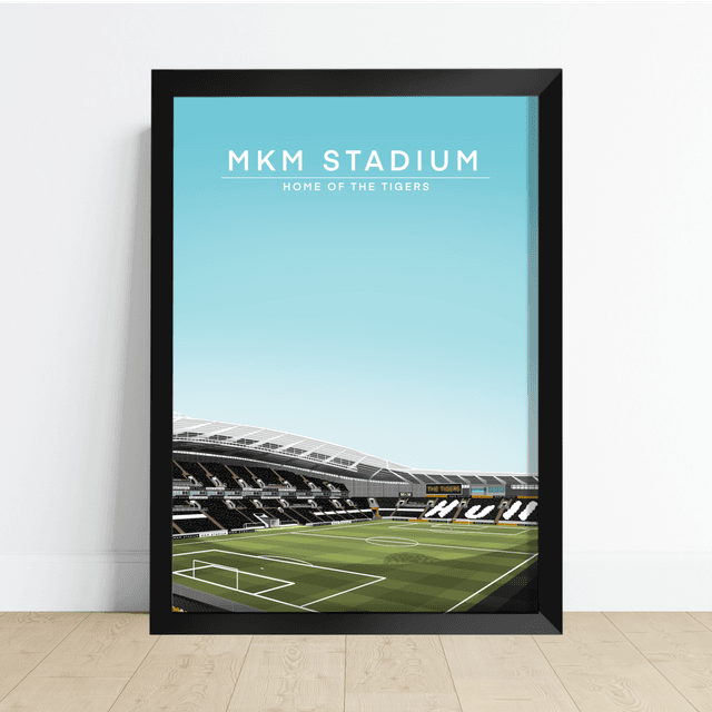 MKM Stadium Hull City Football Print – Day or Night Design