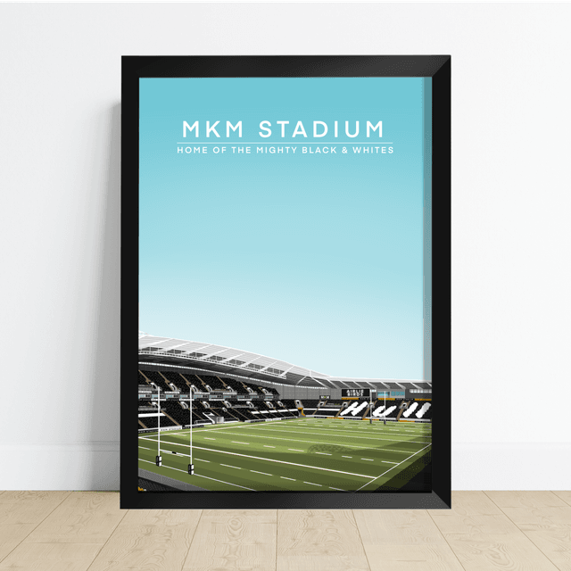 MKM Stadium Hull FC Rugby Print – Day or Night Design