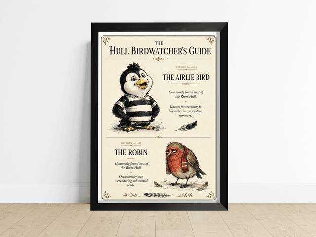 Hull Birdwatcher’s Guide Print