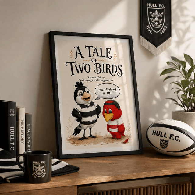 A Tale of Two Birds Hull FC Print