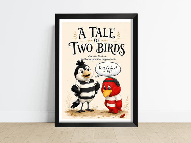 A Tale of Two Birds Hull FC Print