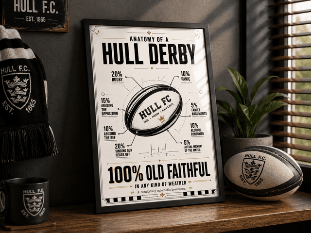 Anatomy of a Hull Derby Print