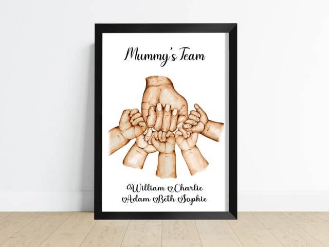 Mother’s Fist Bump Print