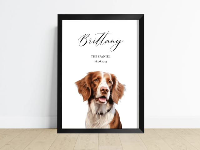 Personalised Dog Print