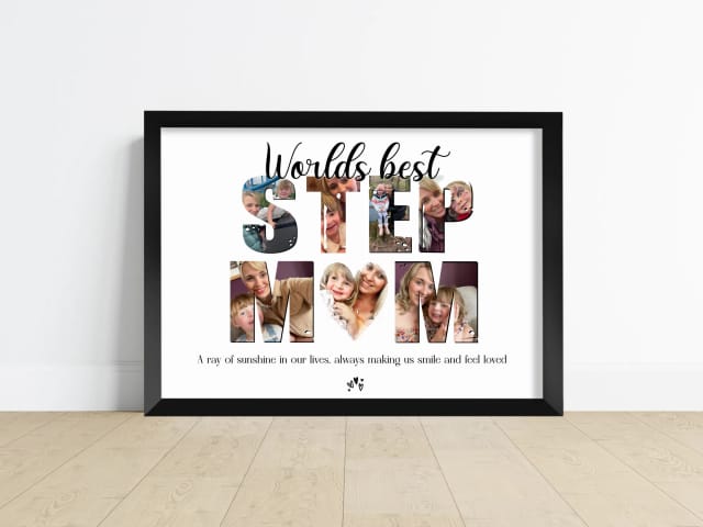 Worlds Best Step Mum Photo Print