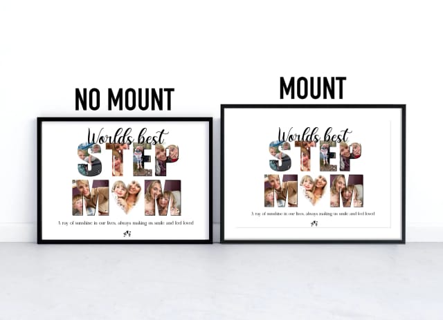 Worlds Best Step Mum Photo Print
