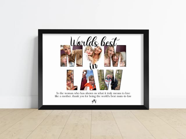 Mother in Law Photo Collage Print