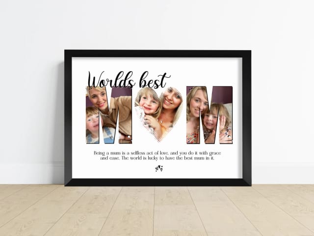 Worlds Best Mum Photo Print
