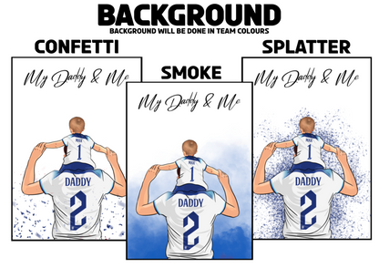 Options for personalised print customisation.