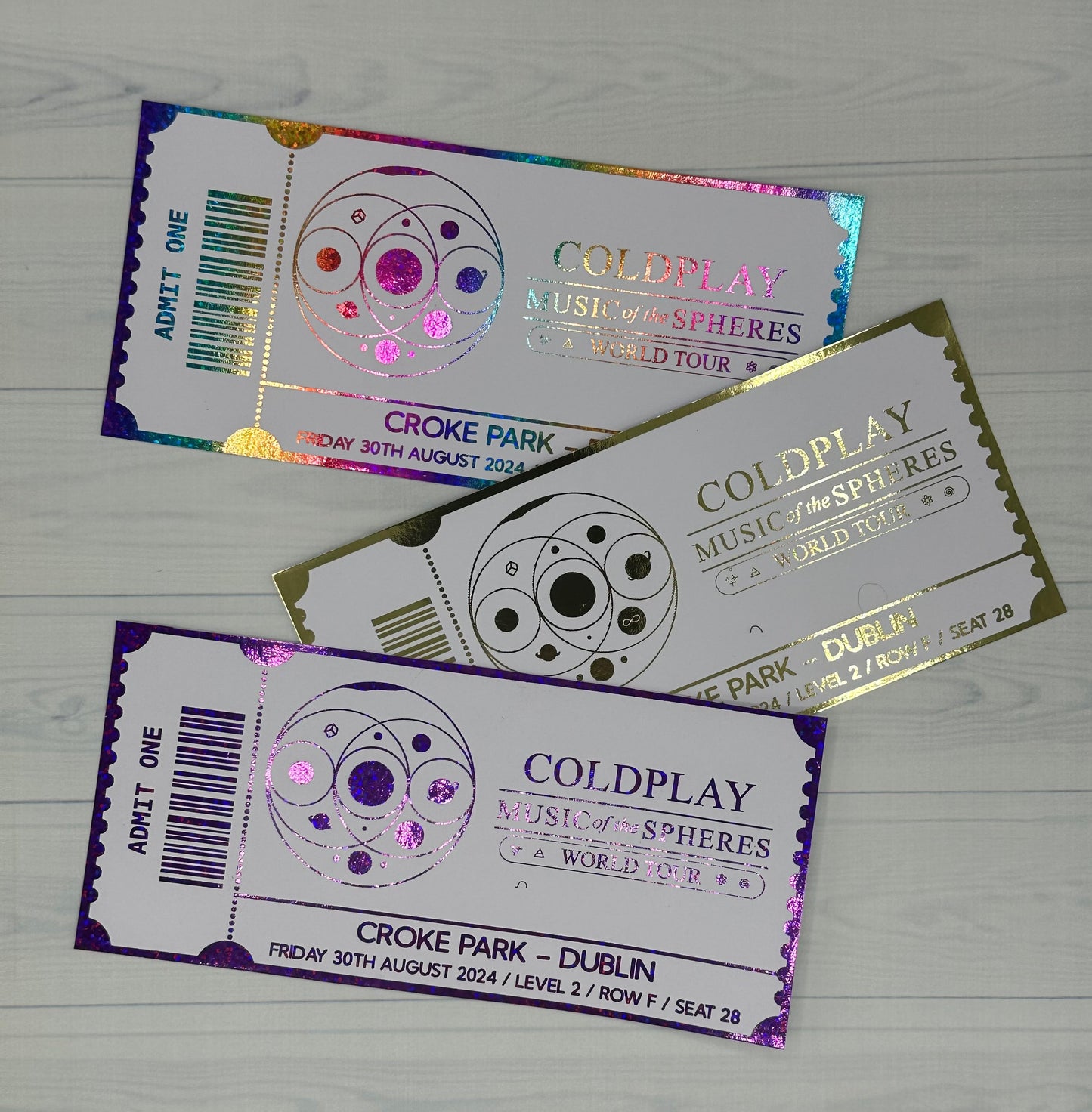 Personalised Theatre/Show Ticket