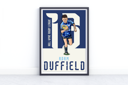 Custom Sport Print of Your Own Little Sports Star!