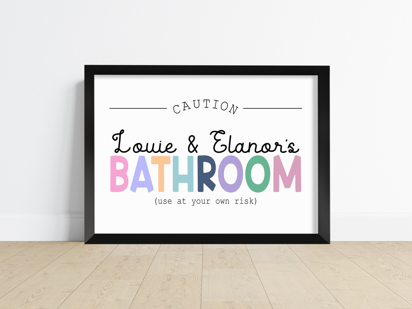 Child’s Bathroom Print