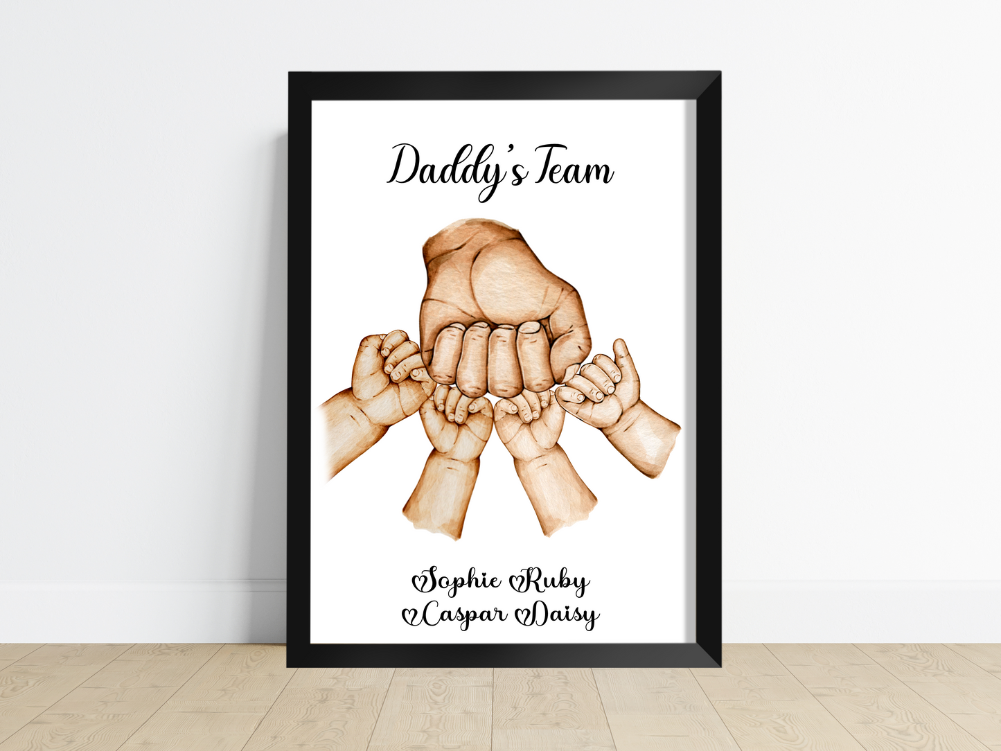 Father’s Fist Bump Print