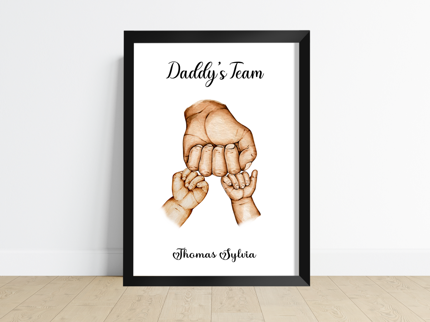 Father’s Fist Bump Print